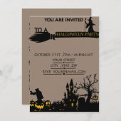 Albtraum Vor Weihnachten Halloween-Party Ticket (Vorne/Hinten)