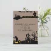 Albtraum Vor Weihnachten Halloween-Party Ticket (Stehend Vorderseite)