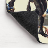 Albtraum Weihnachten krampf Mousepad (Ecke)