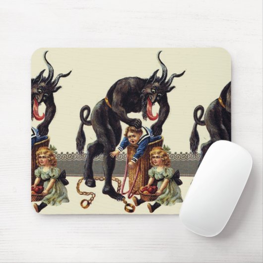 Albtraum Weihnachten krampf Mousepad (Mit Mouse)