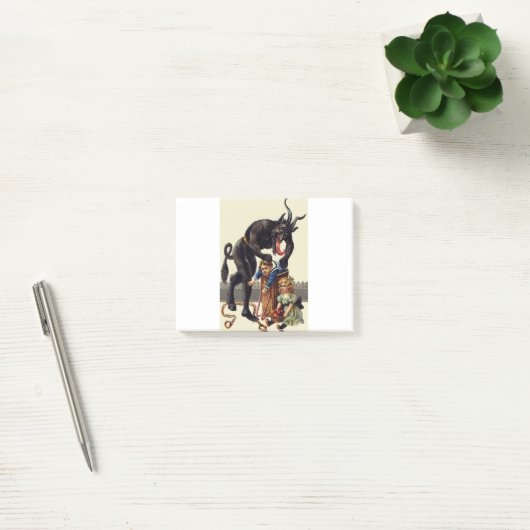 Albtraum Weihnachten krampf Post-it Klebezettel (Büro)