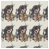 Albtraum Weihnachten krampf Stoff (Muster)