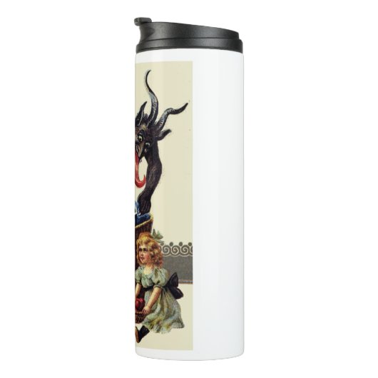 Albtraum Weihnachten krampf Thermosbecher (Nach rechts gedreht)