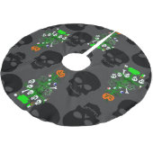 Albtraum-Weihnachtsbaum-Skulpturen Polyester Weihnachtsbaumdecke (Schrägansicht)