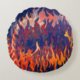 Albträume eines Feuerwehrmanns................. Rundes Kissen