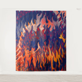 Albträume eines Feuerwehrmanns................. Wandteppich