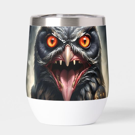"Albtraumflügel: Das Fanged Vampire-Owl" (Rückseite)