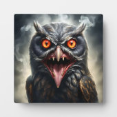 "Albtraumflügel: Das Fanged Vampire-Owl" Fotoplatte (Vorderseite)