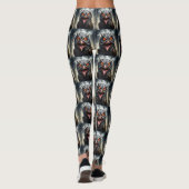 "Albtraumflügel: Das Fanged Vampire-Owl" Leggings (Rückseite)