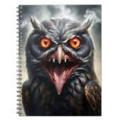 "Albtraumflügel: Das Fanged Vampire-Owl" Notizblock (Vorderseite)