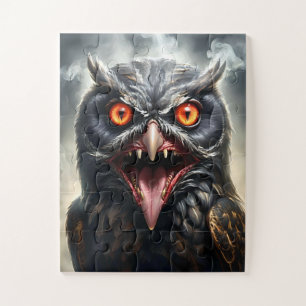 "Albtraumflügel: Das Fanged Vampire-Owl" Puzzle