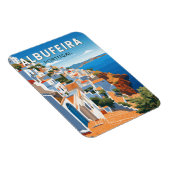 Albufeira Portugal Reisen Vintag Magnet (Rechte Seite)