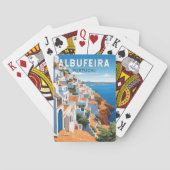 Albufeira Portugal Reisen Vintag Spielkarten (Rückseite)