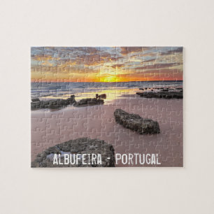 Albufeira - Portugal. Sommerferien an der Algarve Puzzle