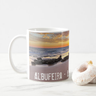 Albufeira - Portugal. Sommerferien in der Algarve Kaffeetasse
