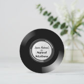 Album 16 . Geburtstag Einladung (Stehend Vorderseite)