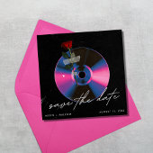 Album Cover Unique Music Wedding Save the Date