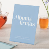 Album de firmas parda sockelschild (In Situ)