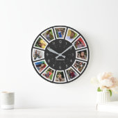 ALBUM FÜR PERSONALISIERTES FOTO GROßE WANDUHR (Zuhause)