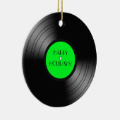 Album Happy Holidays aufnehmen Keramik Ornament (Rechts)