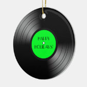 Album Happy Holidays aufnehmen Keramik Ornament (Links)