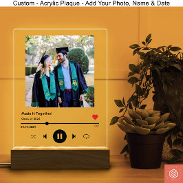 Album Song Abschluss für Girlfriend Acrylschild