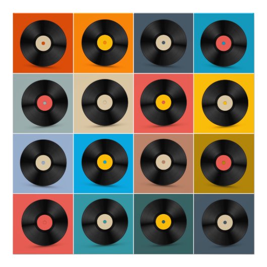 Album, Vinyl Record, Musikposter Fotodruck (Vorne)