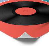 Album, Vinyl Record, Musikposter Poster (Ecke)
