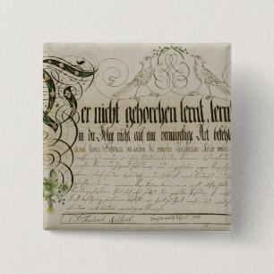 Albumblatt, 1789 button