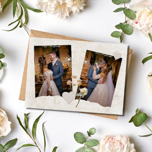 Albumfoto Hochzeit Dankeskarten Dankeskarte