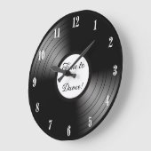 Albumneuheit im benutzerdefinierten Text aufzeichn Große Wanduhr (Winkel)