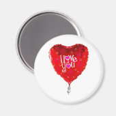 Albuquerballon in Liebe Sie Magnet (Vorderseite/Rückseite)