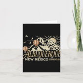 Albuquerque Air Balloon Festival New Mexico Fiesta Karte (Vorderseite)