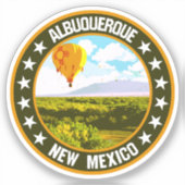 Albuquerque Aufkleber (Vorderseite)