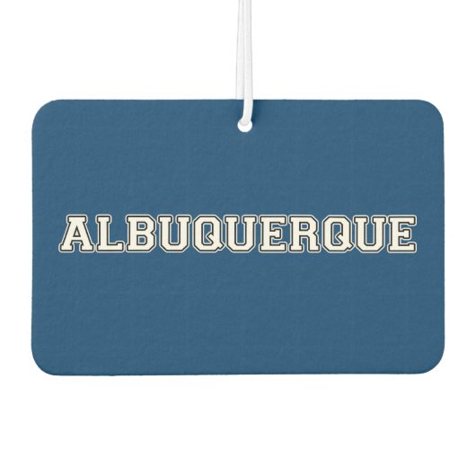 Albuquerque Autolufterfrischer (Vorderseite)