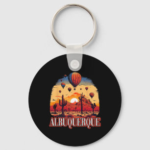 Albuquerque Ballon New Mexico Heißluftballon  Schlüsselanhänger