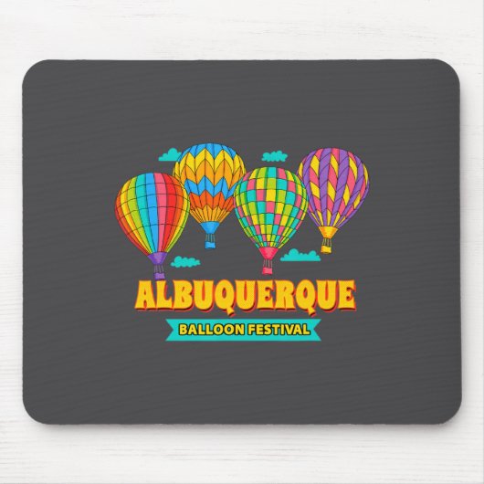 Albuquerque Ballonfest New Mexico Fiesta  Mousepad (Vorne)