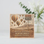 Albuquerque Ballonfest Reise-Schreibwaren (Stehend Vorderseite)