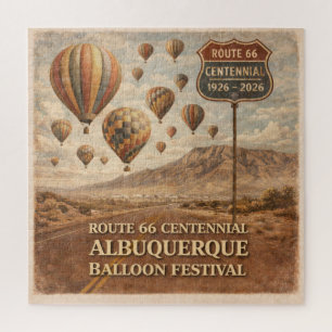 Albuquerque Balloon Festival Familienspielabend Puzzle