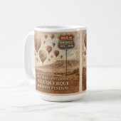 Albuquerque Balloon Festival Kaffee Geschenk Stil Kaffeetasse (Vorderseite Links)
