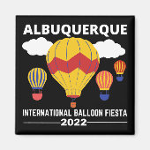 Albuquerque Balloon Fiesta 2022 Magnet (Vorne)