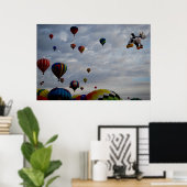 Albuquerque Balloon Fiesta 2 Poster (Heimbüro)