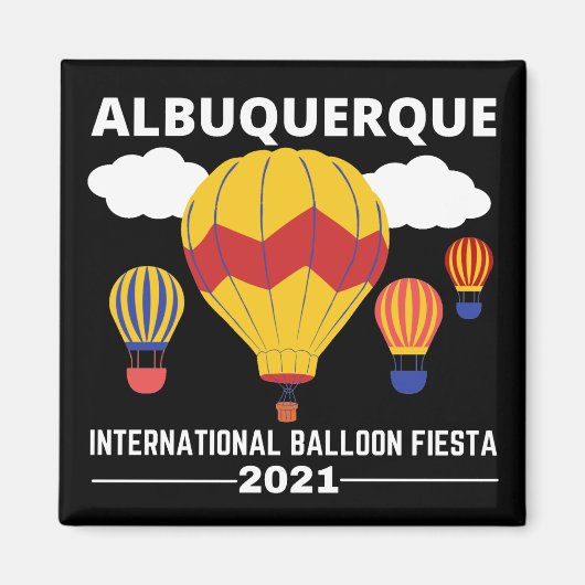 Albuquerque Balloon Fiesta Magnet (Vorne)