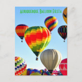 ALBUQUERQUE BALLOON FIESTA POSTCARD POSTKARTE (Vorderseite)