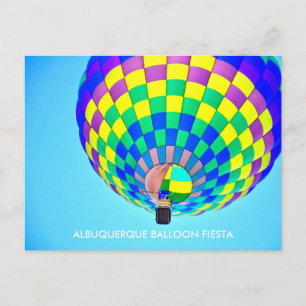ALBUQUERQUE BALLOON FIESTA POSTCARD POSTKARTE