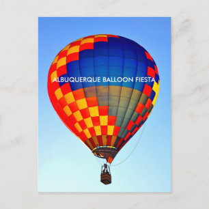 ALBUQUERQUE BALLOON FIESTA POSTCARD POSTKARTE