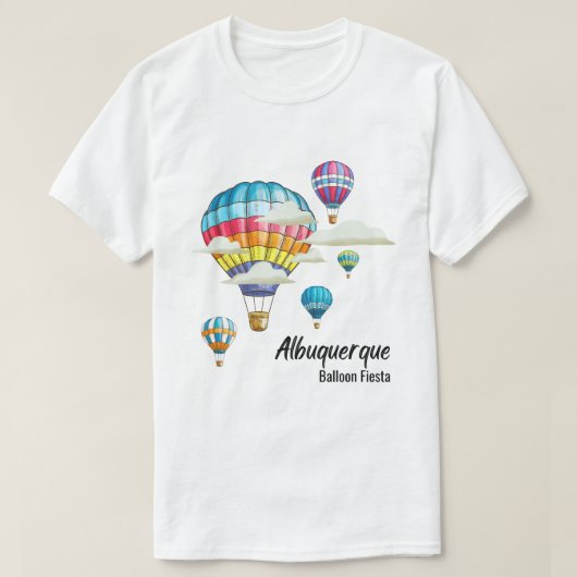 Albuquerque Balloon Fiesta T-Shirt (Design vorne)
