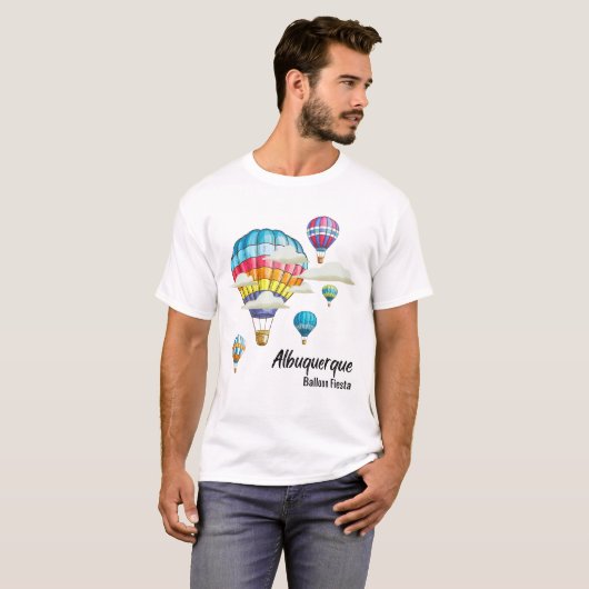 Albuquerque Balloon Fiesta T-Shirt (Vorne ganz)