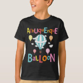 Albuquerque Balloon New Mexico Hot Air Balloon T-Shirt (Vorderseite)