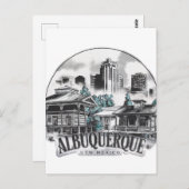 Albuquerque City New Mexico USA Postkarte (Vorne/Hinten)